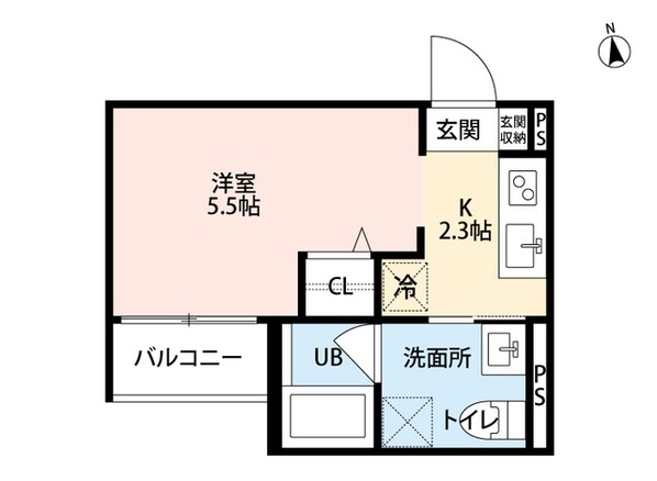 園田駅 徒歩13分 1階の物件間取画像